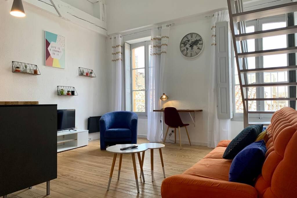Duplex Carcassonne Centre Apartment Ngoại thất bức ảnh